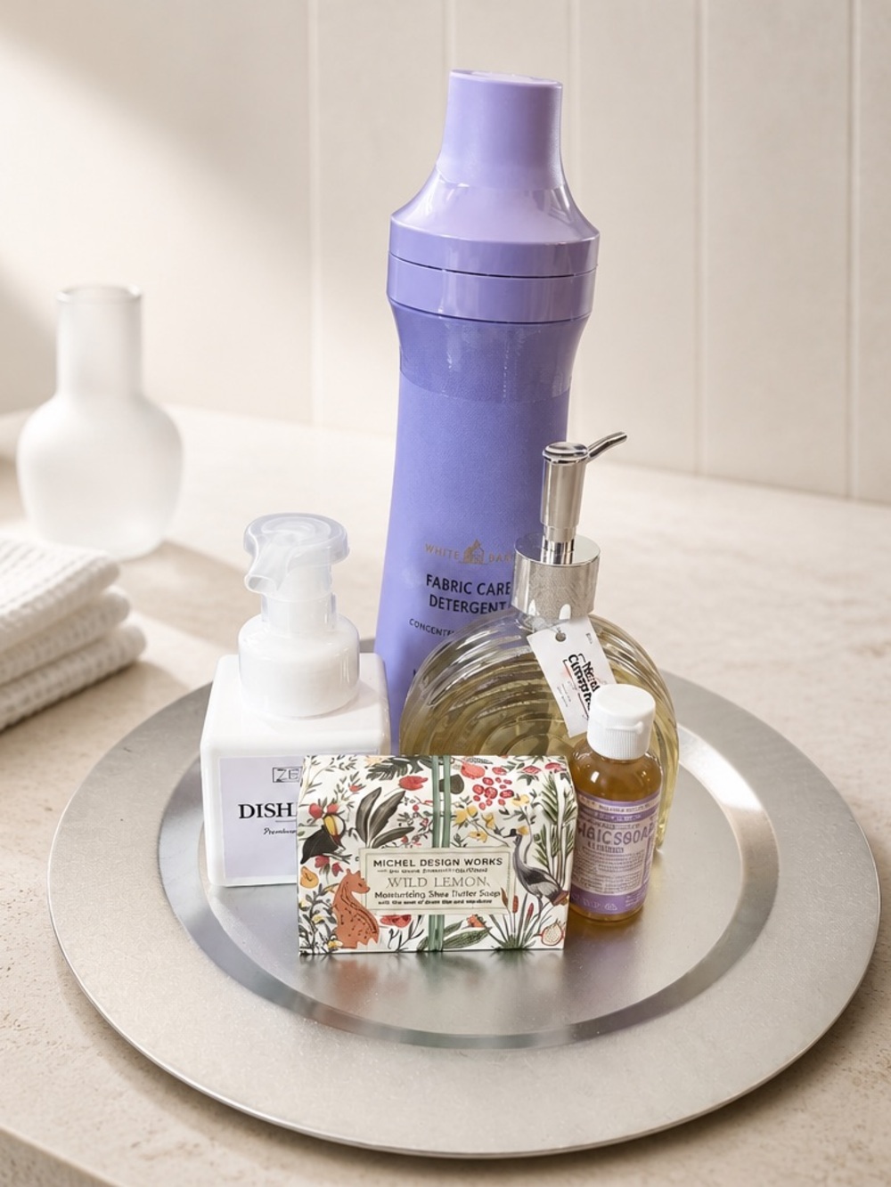 White Barn Lavender Hand Soap Bottle - Lavender
